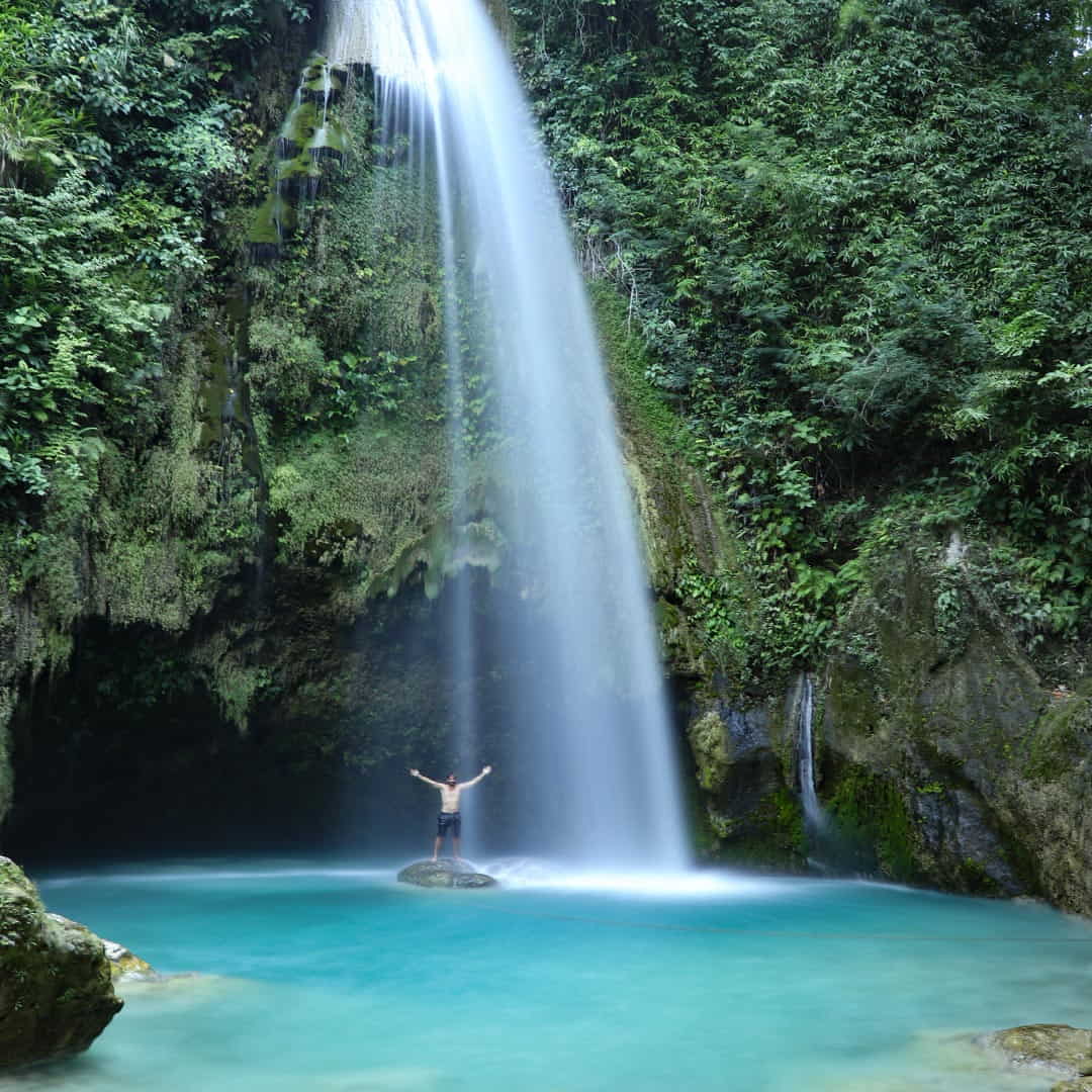 inambakan falls las cascadas de cebu exprime filipinas